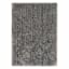(D628) Silky Shag Grey Area Rug, 8x10