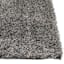 (D628) Silky Shag Grey Area Rug, 8x10
