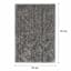 (D628) Silky Shag Grey Area Rug, 8x10