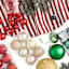 6-Count Champagne Mix Shatterproof Ornaments, 100mm