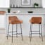 Honeybloom Destin Barstool, Cognac