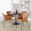 Honeybloom Destin Dining Chair, Cognac