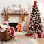 Gingerbread Lane Red & White Ornament Tree, 19"