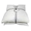 Crosby St. 2-Pack White Waffle Throw Pillows, 24"
