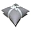 Crosby St. 2-Pack Grey Waffle Throw Pillows, 18"
