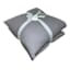 Crosby St. 2-Pack Grey Waffle Throw Pillows, 24"