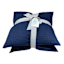 Crosby St. 2-Pack Navy Blue Waffle Pillows, 18"