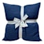 Crosby St. 2-Pack Navy Blue Waffle Pillows, 24"