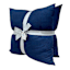 Crosby St. 2-Pack Navy Blue Waffle Pillows, 24"