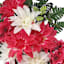 Patriotic Assorted Mixed Floral Memorial Vase, 24"