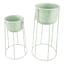 Nala Tan Planter Stand, Small