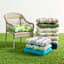 Tahiti Beige Outdoor Wicker Seat Cushion