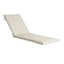 Tahiti Beige Outdoor Chaise Lounge Cushion