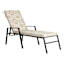 Medallion Sandstone Outdoor Chaise Lounge Cushion