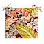 Tropical Cherry Outdoor Square Seat Cushion
