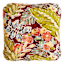 Tropical Cherry Outdoor Tufted Back Cushion