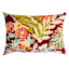 Tropical Cherry Lumbar Outdoor Throw Pillow, 14x20