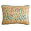 Honeybloom Hello Hermosa Outdoor Lumbar Throw Pillow, 14x20