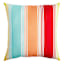 18in Bright Multi Stripe Pillow