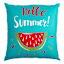 Hello Summer Outdoor Throw Pillow, 18"