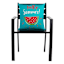 Hello Summer Outdoor Throw Pillow, 18"