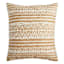 Found & Fable Natural Aztec Woven Outdoor Throw Pillow, 18"