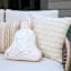 Found & Fable Shaped Buddha Outdoor Throw Pillow, 16x18