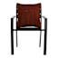 Rust Solid Woven Outdoor Throw Pillow, 18"