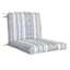 Calisto Pinstripe Hinged Outdoor Cushion