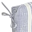 Calisto Pinstripe Hinged Outdoor Cushion