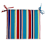 Alvarado Stripe Outdoor Square Seat Cushion