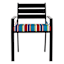 Alvarado Stripe Outdoor Square Seat Cushion