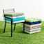 Alvarado Stripe Outdoor Square Seat Cushion