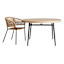 Paloma Patio Dining Table with Rustic Grey Top