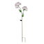 Providence Metal Flower Stake with Solar, Purple