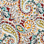Paisley Chili Hinged Outdoor Cushion