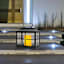 Black Box Outdoor Solar Lantern, 9"