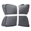 Honeybloom 2-Pack Dark Grey Washed Microfiber Pillows, 18"