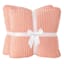 Honeybloom 2-Pack Pink Washed Microfiber Throw Pillows, 18"