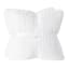 Honeybloom 2-Pack White Washed Microfiber Pillows, 24"