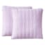 Providence 2-Pack Purple Embroidered Washed Microfiber Throw Pillows, 18"