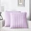 Providence 2-Pack Purple Embroidered Washed Microfiber Throw Pillows, 18"