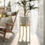 Adjustable Wooden Plant Stand, 16"