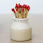Porcelain Match Holder with Striker