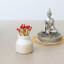 Porcelain Match Holder with Striker