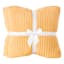 Honeybloom 2-Pack Yellow Washed Microfiber Throw Pillows, 18"