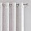 San Marco Linen Blackout Grommet Curtain Panel, 84"