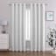 San Marco Grey Blackout Grommet Single Curtain Panel, 84"