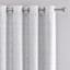 San Marco Grey Blackout Grommet Single Curtain Panel, 84"