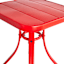 Sunny Club 3-Piece Metal Patio Chat Set, Red